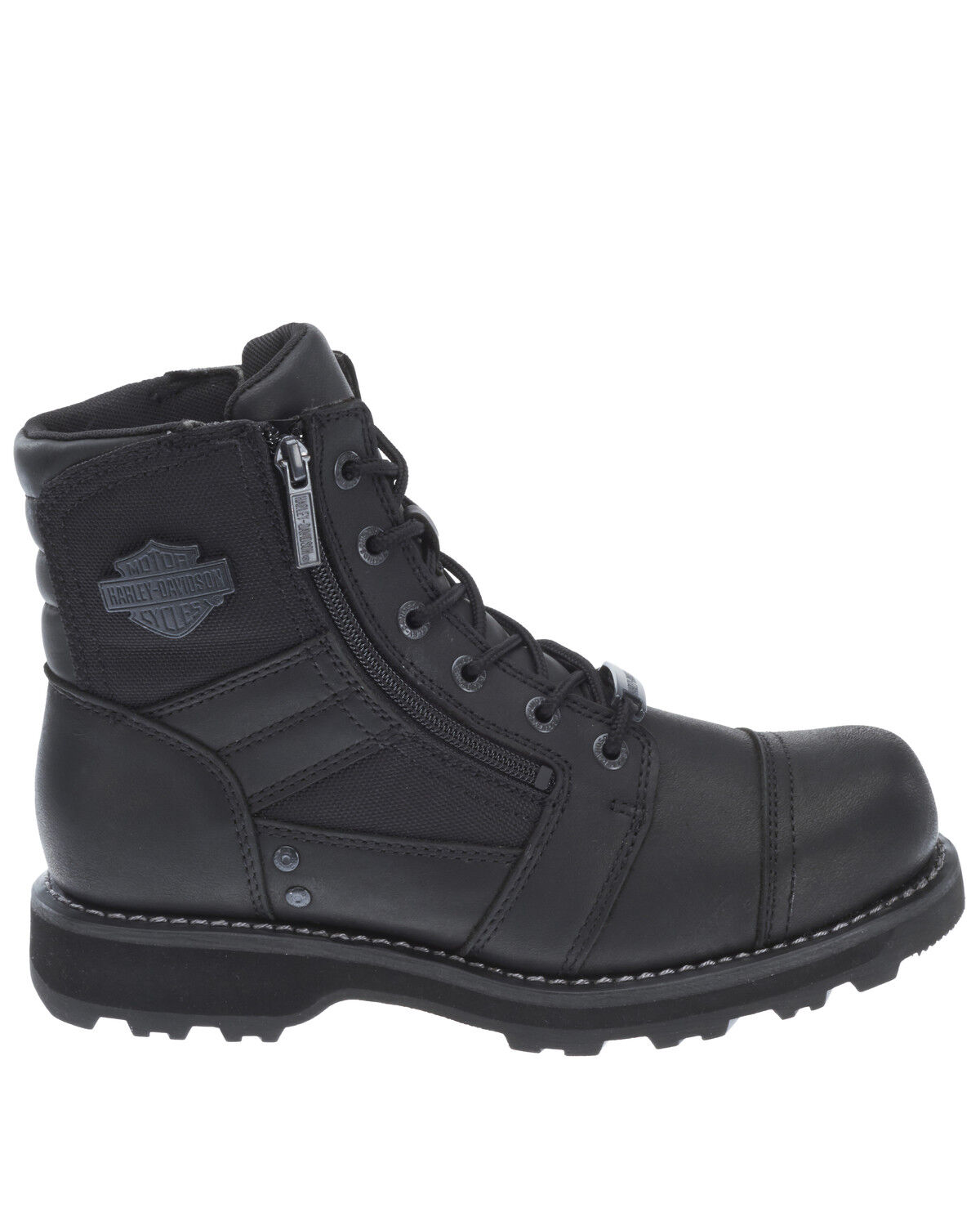 Image #2 - Harley Davidson Men's Bonham Moto Boots - Round Toe, , hi-res
