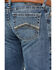Image #4 - Ariat Men's M7 Peconic Remming Medium Wash Slim Straight Stretch Jeans, Medium Wash, hi-res