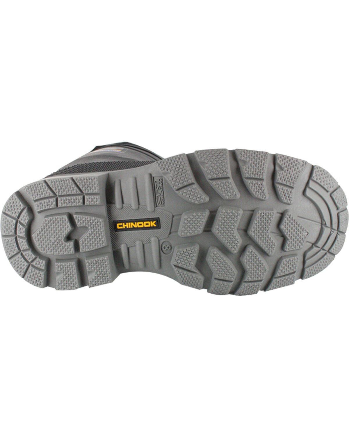 Image #5 - Chinook Men's BadAxe Waterproof Work Boots, Black, hi-res