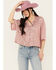 Image #1 - POL Women's Sequin Button Up Top, , hi-res