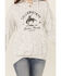 Image #2 - Paramount Network's Yellowstone Women's Bronco Graphic Hooded Pullover, Heather Grey, hi-res