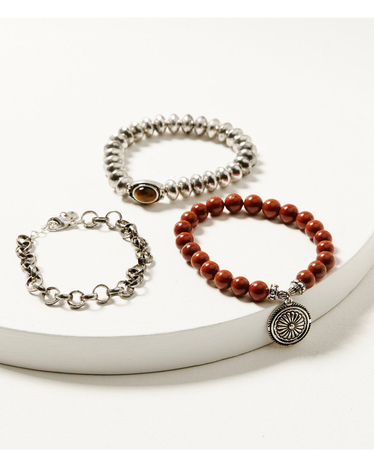 Image #1 - Shyanne Women's Mystic Valley Bracelet Set - 3 Piece, Silver, hi-res
