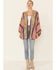 Image #4 - Band of the Free Women's Multi Print Grace Kimono, Multi, hi-res