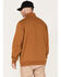 Image #4 - Hawx Men's 1/4 Zip Fleece Pullover, Rust Copper, hi-res
