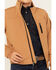 Image #3 - Cody James Boys' Coolville Softshell Bomber Jacket, Lt Brown, hi-res