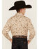 Image #4 - Rock & Roll Denim Boys' Paisley Print Long Sleeve Vintage Pearl Snap Western Shirt, Tan, hi-res