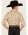 Image #4 - Rock & Roll Denim Boys' Paisley Print Long Sleeve Vintage Pearl Snap Western Shirt, Tan, hi-res