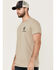 Image #2 - Moonshine Spirit Men's El Gallo Mariachi Short Sleeve Graphic T-Shirt, Tan, hi-res