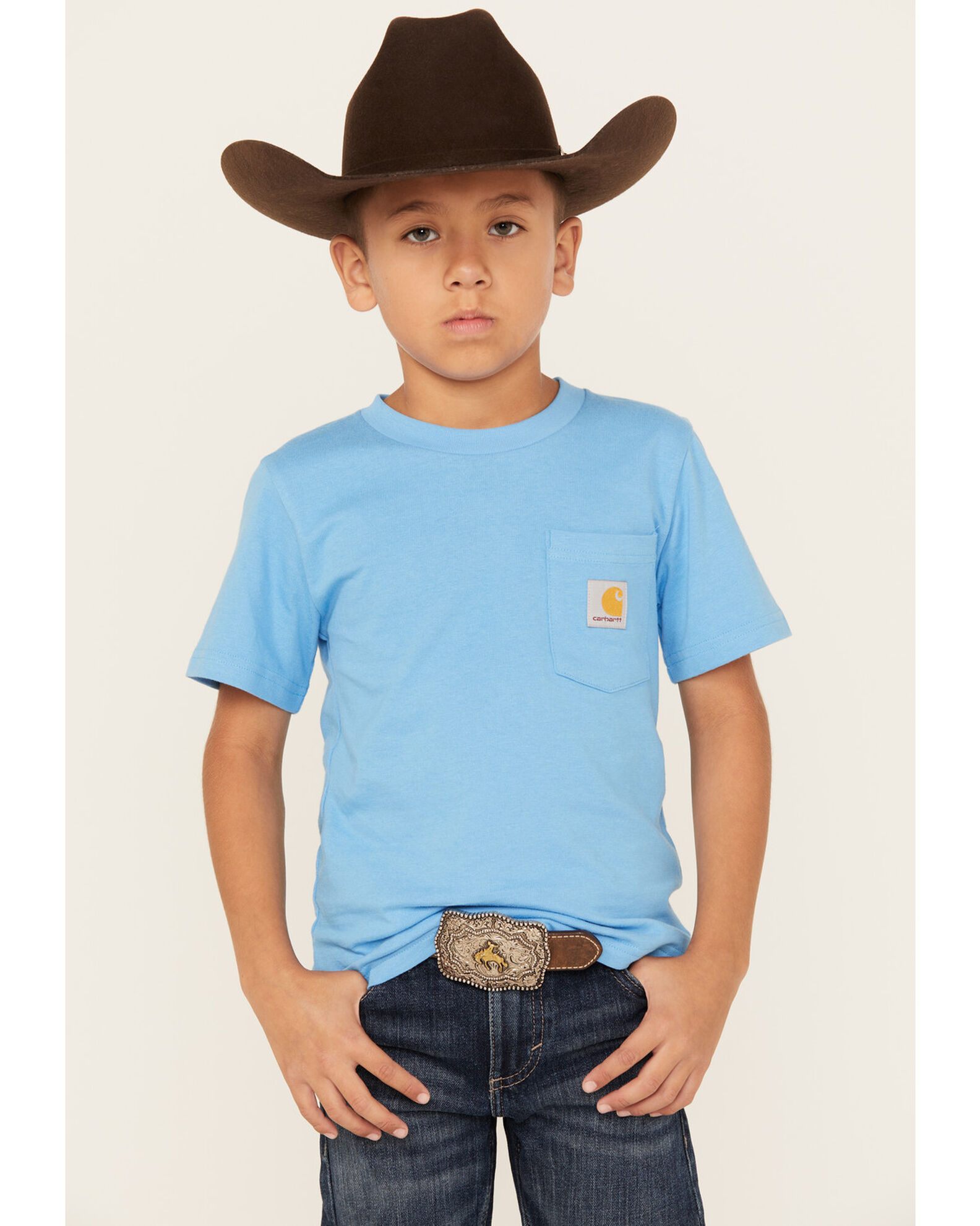 Carhartt light best sale blue t shirt