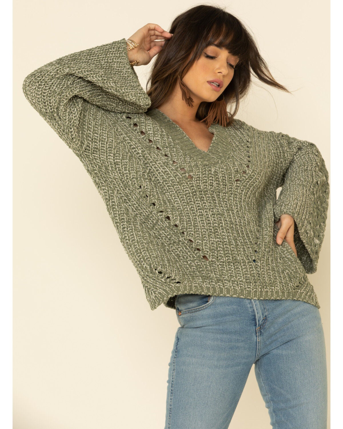 chenille oversized sweater