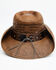 Image #2 - Shyanne Women's Brown Shane Raffia Straw Western Hat, Brown, hi-res