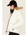 Image #2 - Alpha Industries Women's Short Hooded Parka, Ivory, hi-res