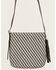 Image #2 - Hobo Women's Blaze Bucket Crossbody Bag, Black/white, hi-res