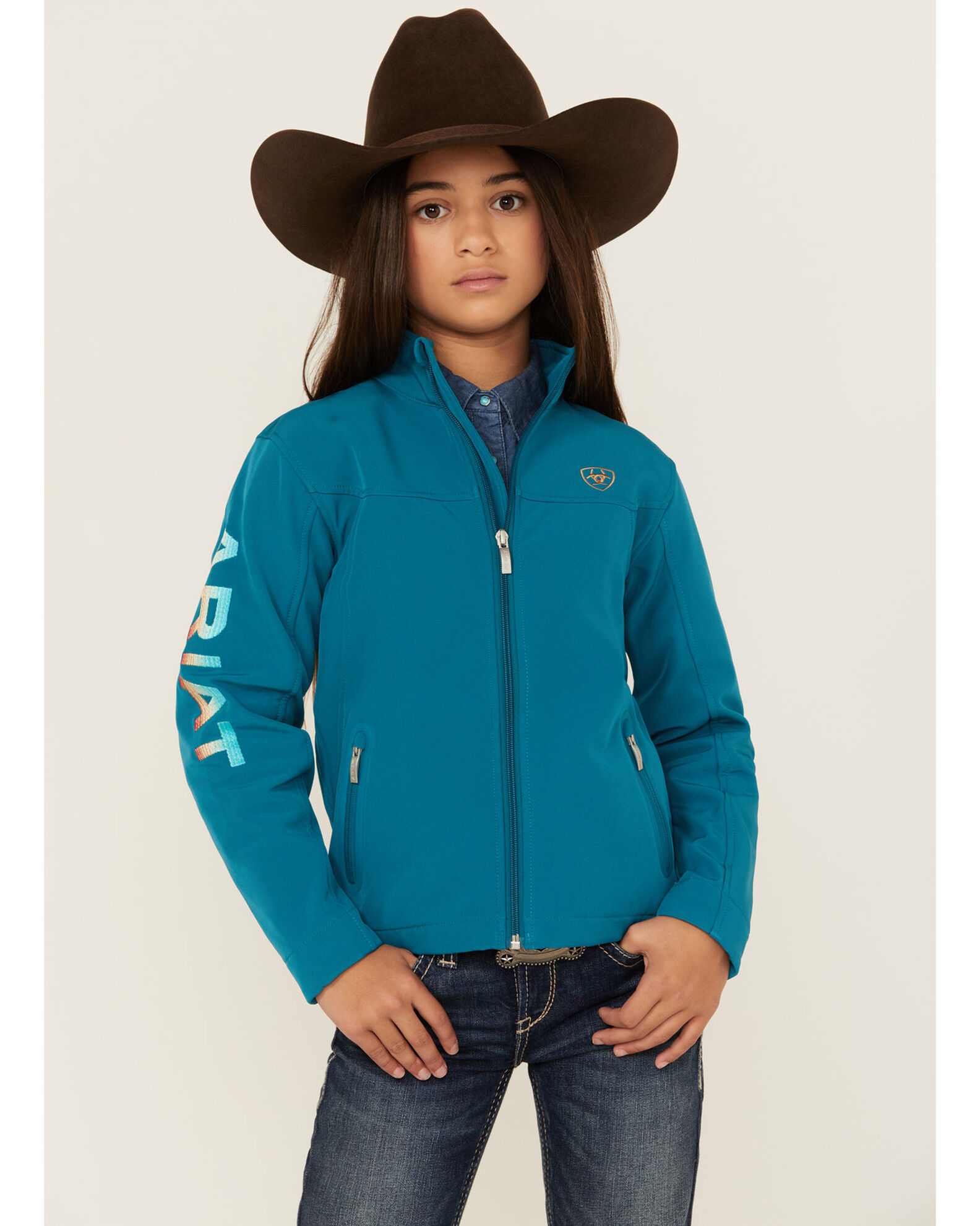 Product Name Ariat Girls Lined Softshell Jacket