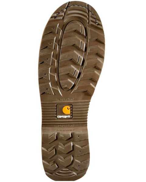 Image #6 - Carhartt Men's Waterproof Western Work Boots - Soft Toe, Chestnut, hi-res