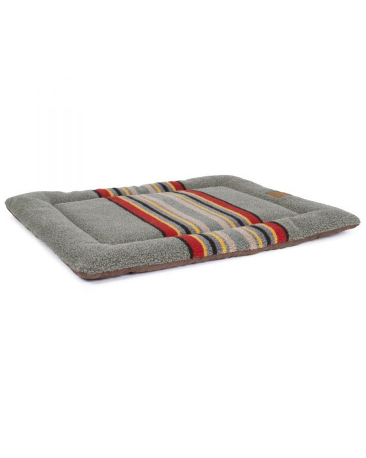 Image #2 - Pendleton Pet Vintage Camp Comfort Cushion - Large, Heather Green, hi-res