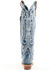 Image #5 - Dan Post Women's Denim Darlin' Tall Western Boots - Snip Toe, Blue, hi-res