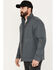 Image #2 - Dakota Grizzly Men's Dax Stretch Twill Sherpa Lined Jacket, Grey, hi-res