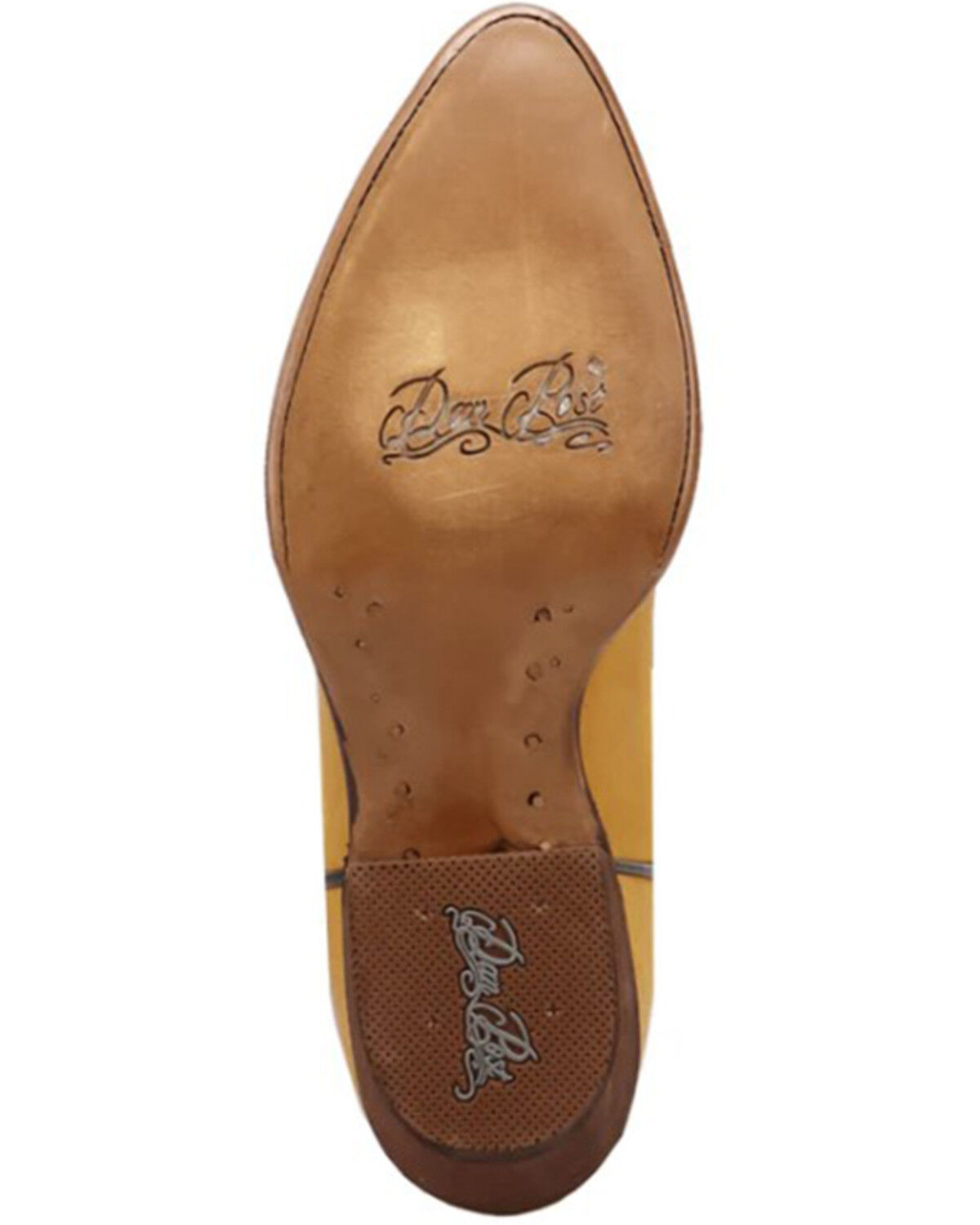 Image #7 - Dan Post Women's Sunrise Canyon Western Boots - Round Toe, Mustard, hi-res