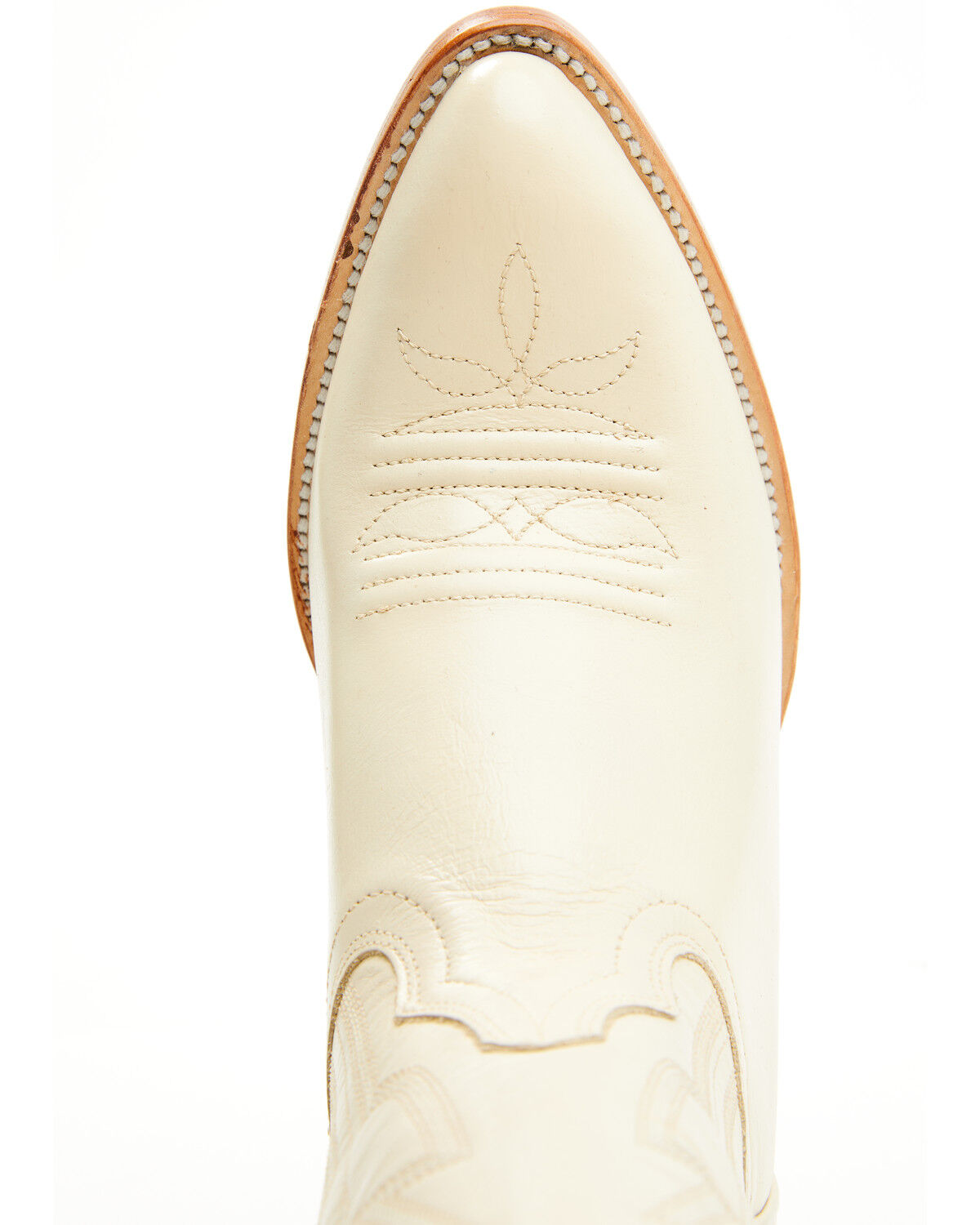 Image #6 - Macie Bean Women's Spacey Gracey Western Boots - Round Toe, Ivory, hi-res