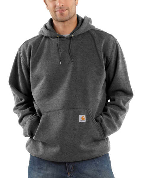 Carhartt Hooded Sweatshirt - Big & Tall, Charcoal, hi-res