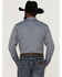 Image #4 - Kimes Ranch Men's Tucson Solid Herringbone Snap Western Shirt , Indigo, hi-res