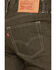 Image #4 - Levi's Men's 501® Original Shrink-To-Fit™ Straight Rigid Denim Jeans, Dark Brown, hi-res