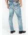 Image #1 - Moonshine Spirit Men's Sutton Light Wash Slim Straight Stretch Denim Jeans, Indigo, hi-res