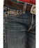 Image #2 - Panhandle Boys' Dark Wash Vintage Revolver Denim Jeans, Dark Wash, hi-res