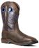 Image #1 - Ariat Men's Brown Groundwork Western Work Boots - Soft Toe, , hi-res