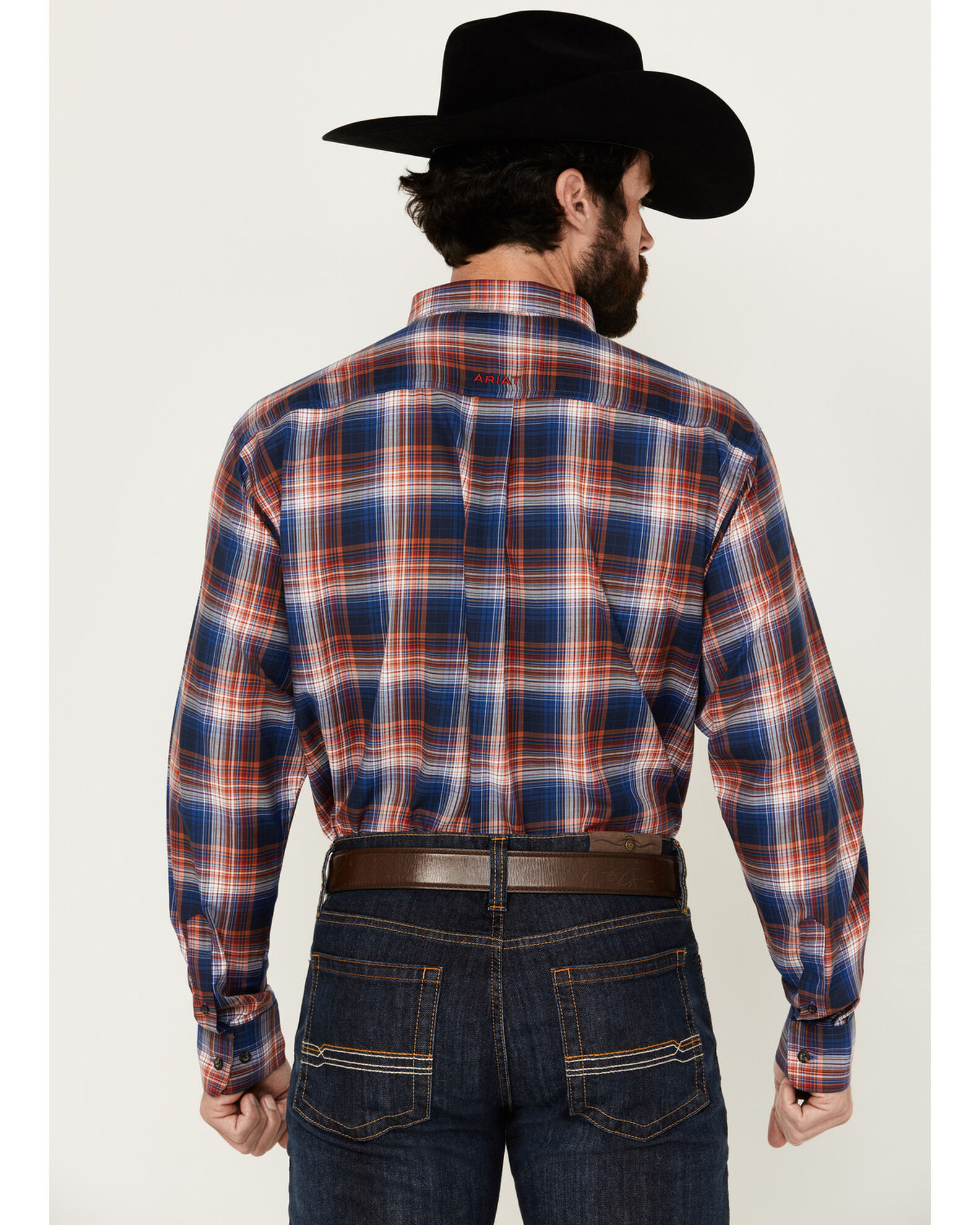 Ariat Men s Boot Barn Exclusive Presly Plaid Print Long Sleeve Button Down Western Shirt Big Country Outfitter