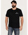Image #1 - Smith & Wesson Men's Original Trademark Short Sleeve Graphic T-Shirt, Black, hi-res