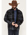 Image #1 - Cody James Men's Calhoun Plaid Print Fleece Lined Shirt Jacket, Medium Grey, hi-res