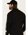 Carhartt Men's Loose Fit Heavyweight Long Sleeve Logo Graphic Work T-Shirt, Black, hi-res