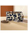 Image #2 - Wrangler Women's Cow Print Wristlet Crossbody, Brown, hi-res
