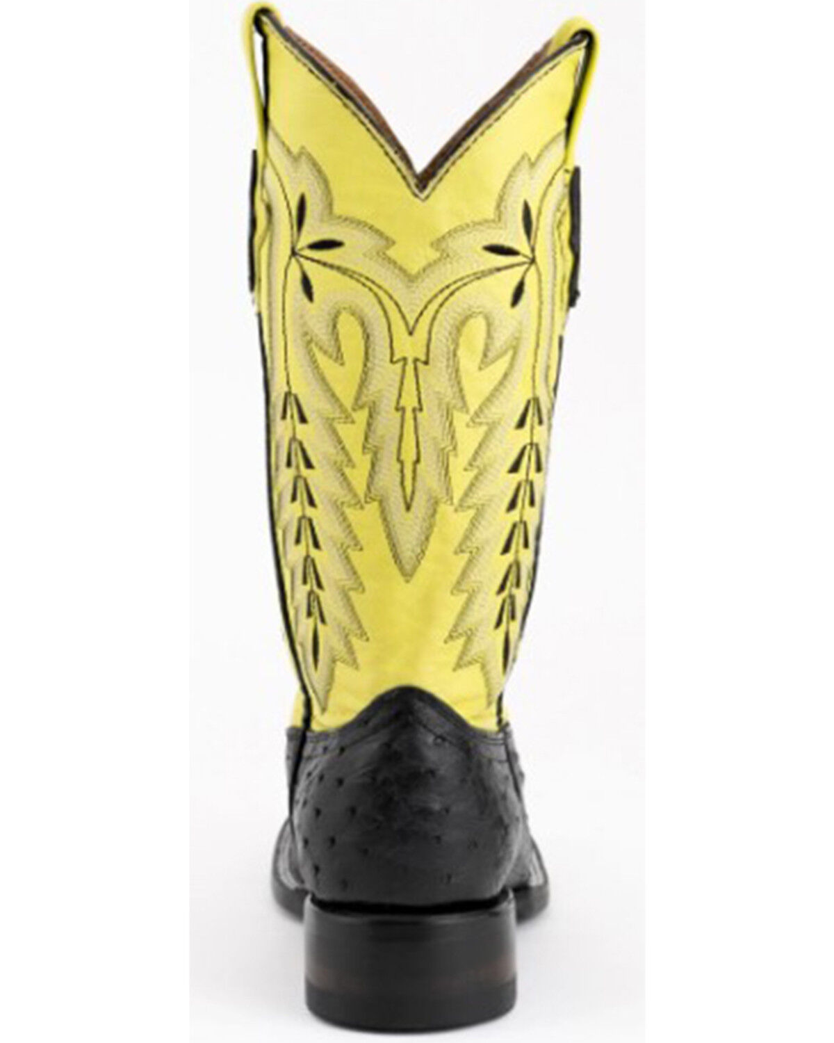 Image #4 - Ferrini Women's Exotic Full Quill Ostrich Western Boots - Broad Square Toe, , hi-res