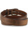 Image #2 - American Worker Men's Tan 1-1/2 Feather Edge Distressed Belt, Tan, hi-res