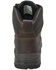 Image #4 - AdTec Men's 6" Waterproof Work Boots - Moc Toe, Brown, hi-res