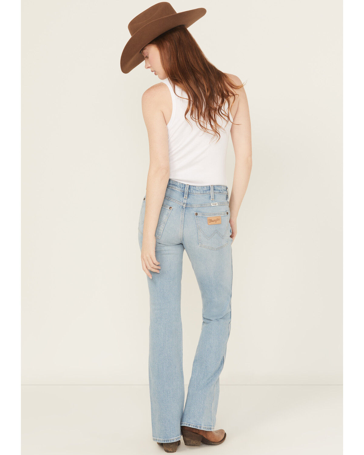 Image #3 - Wrangler Women's Golden Days Medium Wash Mid Rise Heritage Bootcut Stretch Denim Jeans, Medium Wash, hi-res