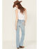 Image #3 - Wrangler Women's Golden Days Medium Wash Mid Rise Heritage Bootcut Stretch Denim Jeans, Medium Wash, hi-res