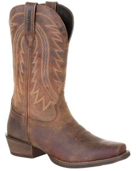 Durango Men's Rebel Frontier Western Boots - Square Toe, Brown, hi-res