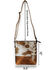 Image #3 - Ranch Junkie Women's Highlands Genuine Cowhide Large Crossbody Bag, Brown, hi-res