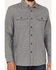 Pendleton Men's Burnside Long Sleeve Button-Down Western Flannel Shirt , Navy, hi-res