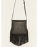 Image #3 - Idyllwind Women's Granada Tooled Fringe Crossbody Bag, Black, hi-res