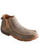 Twisted X Driving Slip-On Moccasin Shoes - Moc Toe, Brown, hi-res