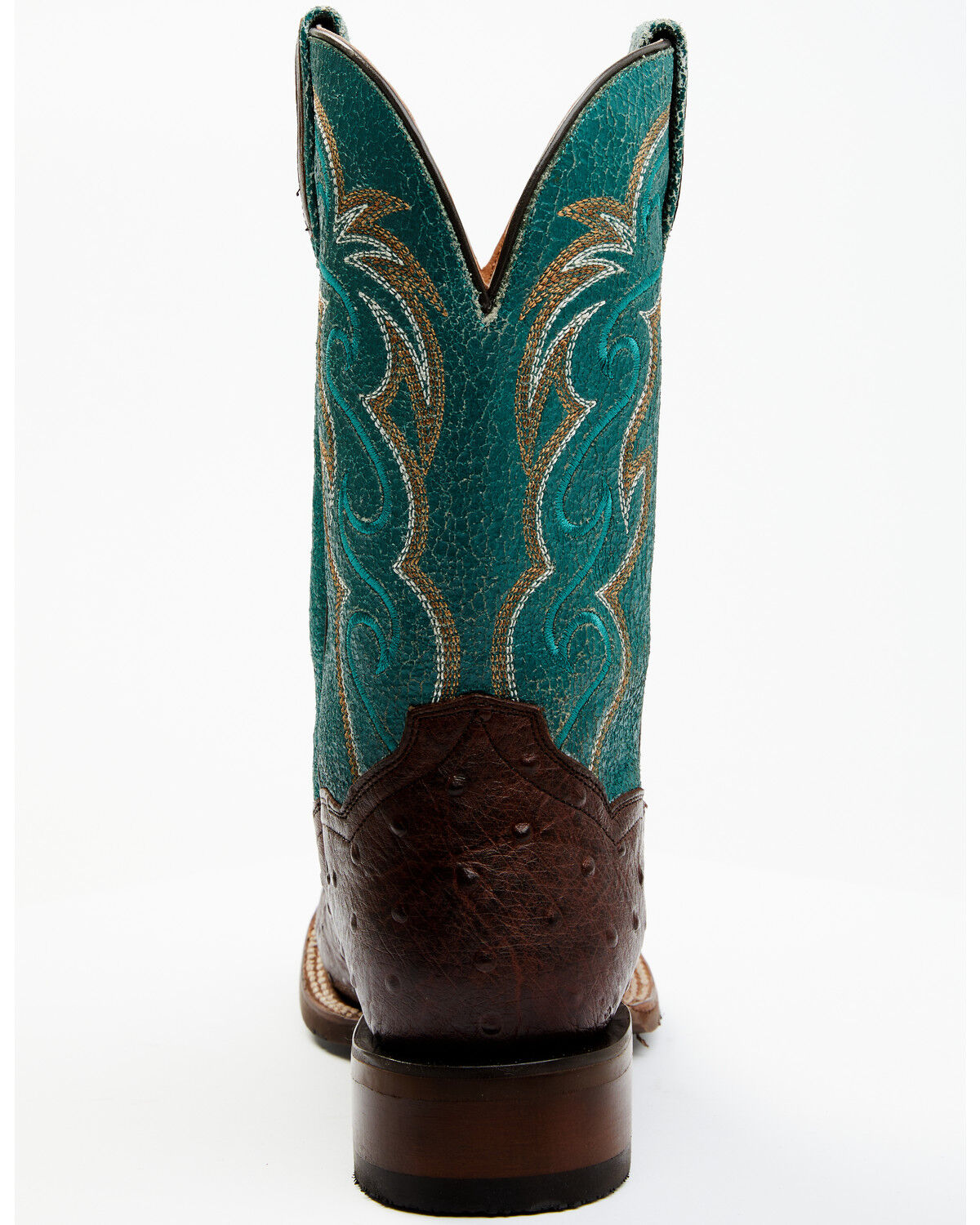 Image #5 - Dan Post Men's Exotic Full-Quill Ostrich Western Boots - Broad Square Toe, , hi-res