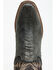 Image #6 - Dan Post Men's 11" Exotic Ostrich Leg Western Boots - Square Toe, Grey, hi-res
