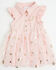 Image #1 - Sugar California Infant Girls' Horseshoe Print Tutu Dress, Pink, hi-res