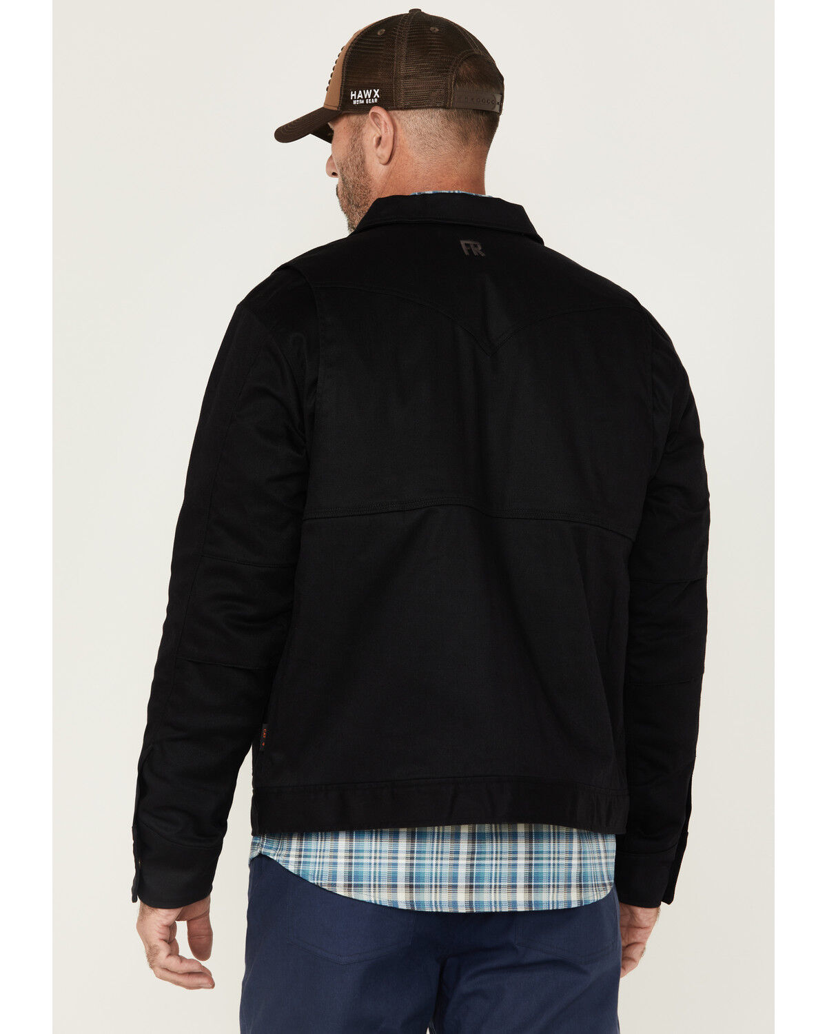 Image #4 - Cody James Men's FR Solid Jacket, Black, hi-res