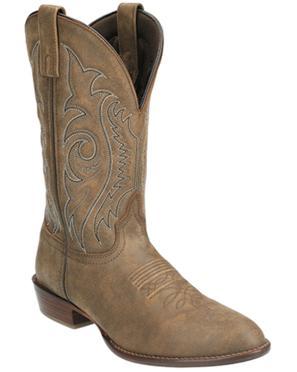 Image #1 - Smoky Mountain Men's Dalton Western Boots - Round Toe, Brown, hi-res